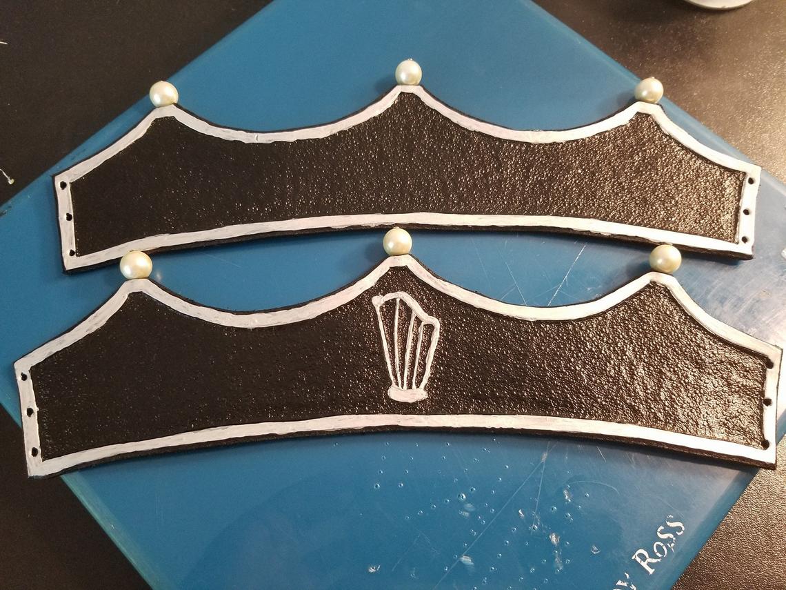 Custom Leather Coronet - Image 3