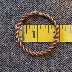 Midrealm Bronze Ring - Simple Twisted