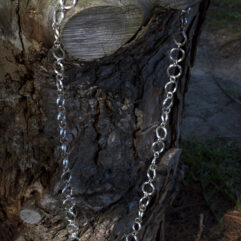 31.5" Filled Silver Chain